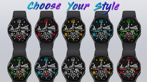 Vintage City Watch Face Screenshot 0