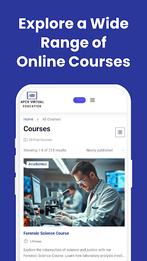 Apex Virtual Education Screenshot 1