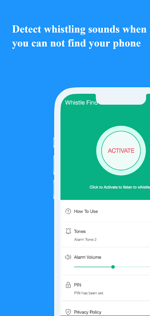 Find My Phone Whistle - Finder Screenshot 1