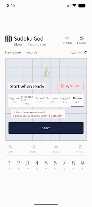Sudoku God - Classic Puzzle Screenshot 0