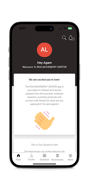 RDA MOVEMENT CENTER Screenshot 2