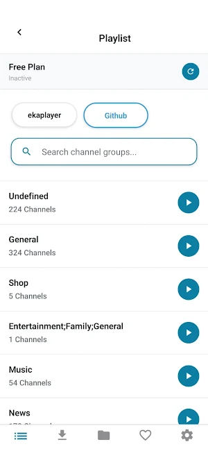 ekaplayer - smart ip-tv player Screenshot 0