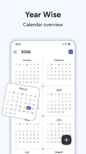Calendar 2026 Screenshot 0