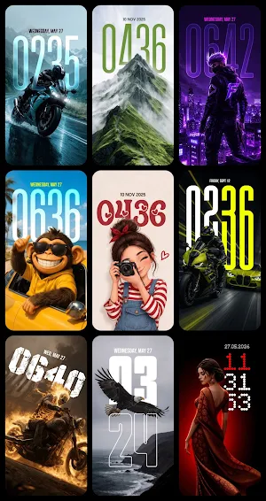 Depth Clock Wallpapers Screenshot 2