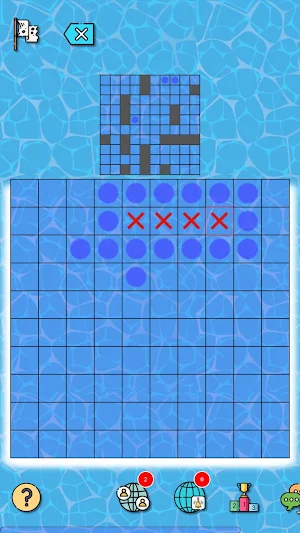 Battleship on cells Screenshot 1