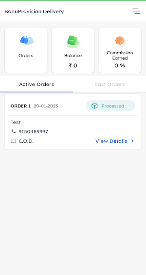 Banu Provision Delivery Screenshot 3