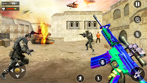 Real Soldier Shooting Counter Terrorism Game 3D Screenshot 0