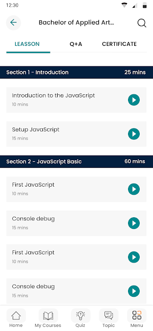 Learniflex Screenshot 0