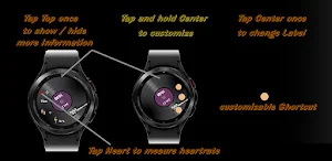TSD23 Vinyl Watch Face Wear OS Screenshot 1