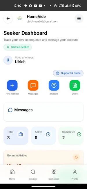 HomeAide Services Screenshot 3