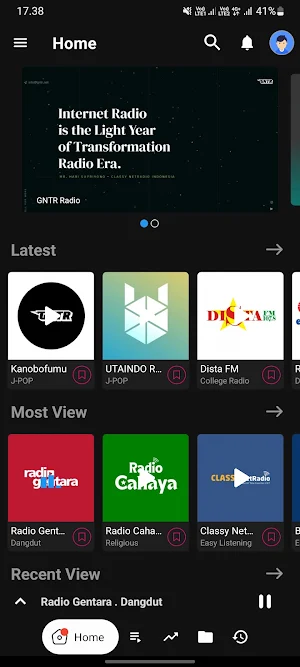 GNTR Radio Screenshot 1