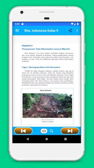 Buku Siswa Bahasa Indonesia Kelas 9 revisi 2014 Screenshot 3