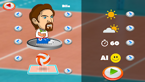 Head Volleyball - Head Ball Screenshot 0