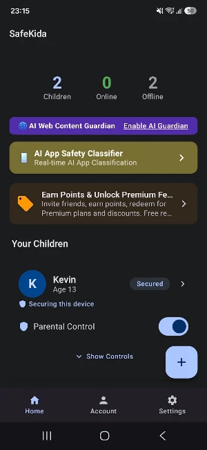 Safekida - Parental Control Screenshot 0