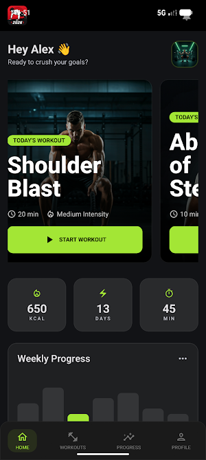 Home Workout - No Equipment Screenshot 0