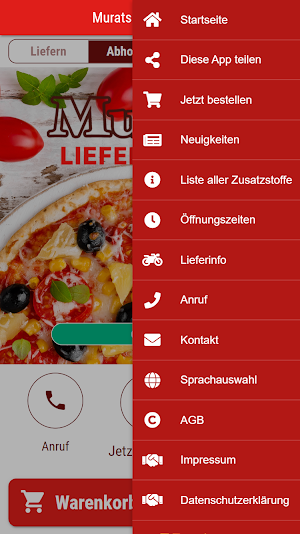 Murats Lieferservice Screenshot 2