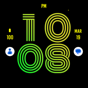 Beauty Mango Watch Face Screenshot 3