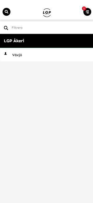 LGP Åkeri Connect Screenshot 1