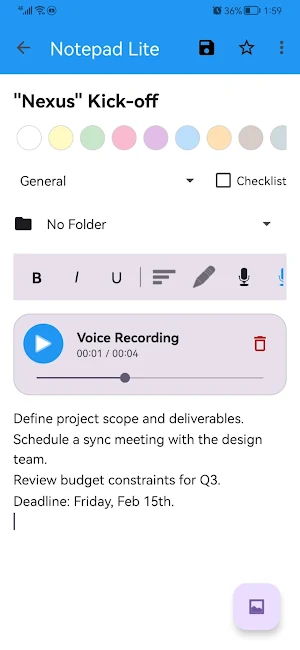 Notepad Pro Screenshot 0