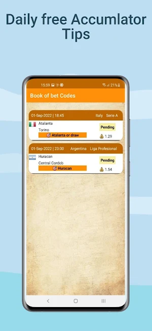 Book Of Bet Codes Screenshot 1