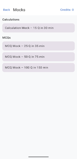 NMC-CBT Screenshot 2