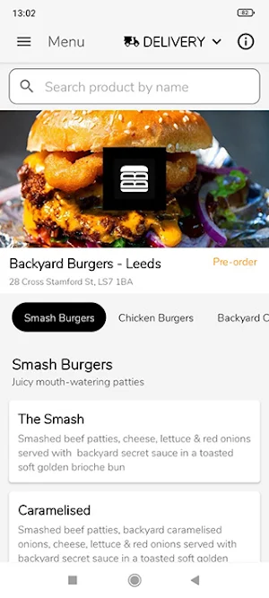 Backyard Burgers - Leeds Screenshot 0