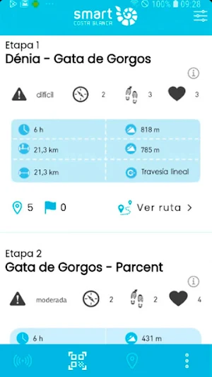 Ruta de Interior App Screenshot 2