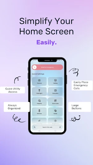 Clean Home Launcher Screenshot 0