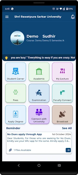 Opencompas - University Screenshot 1