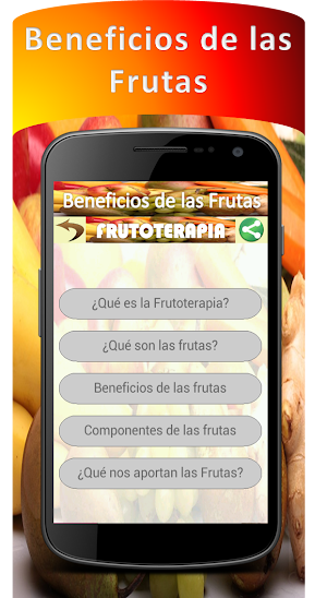 Beneficios de las Frutas 🍇 Screenshot 1