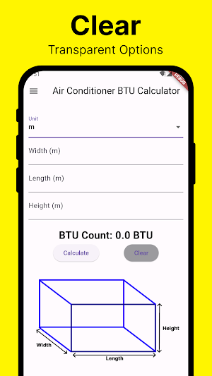 Air Conditioner BTU Calculator Screenshot 3
