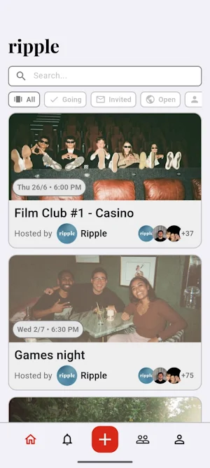 Ripple Social Screenshot 1