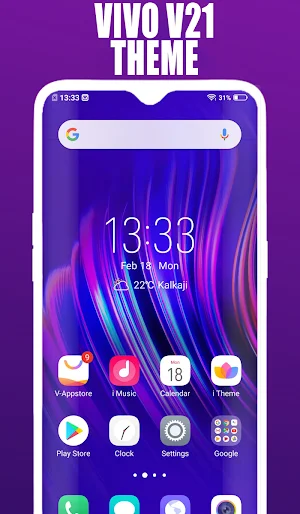 Vivo V21 Theme Screenshot 1
