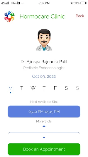 HormoCare :Endocrine clinic Screenshot 3