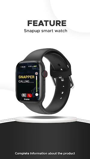 SnapUp Smart Watch App guide Screenshot 1