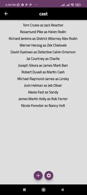 Jack reacher - info Screenshot 3