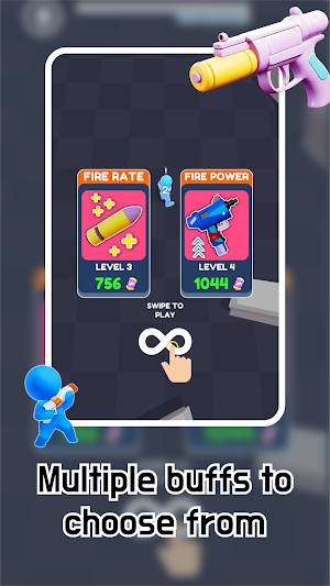 Shoot & Merge Heroes Screenshot 0