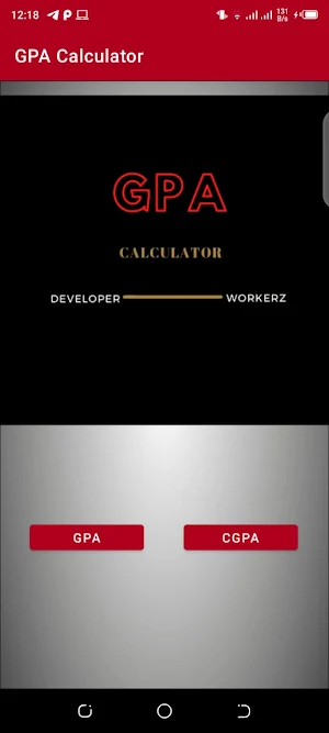 GPA/CGPA calculator Screenshot 2