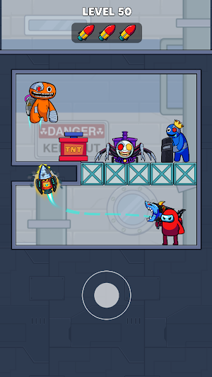 Rainbow Imposter: Rocket Move Screenshot 0