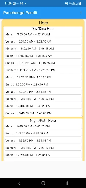 Panchang Pandit Screenshot 2
