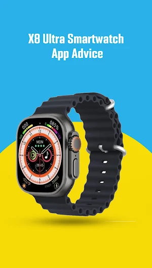 X8 Ultra Smartwatch App Hint Screenshot 0