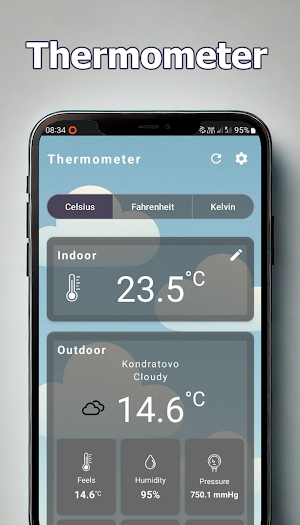 Room Temperature App Screenshot 0