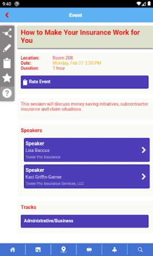 NATE Events Screenshot 2