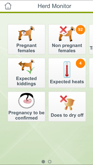 Smartphone Herd Management Screenshot 1