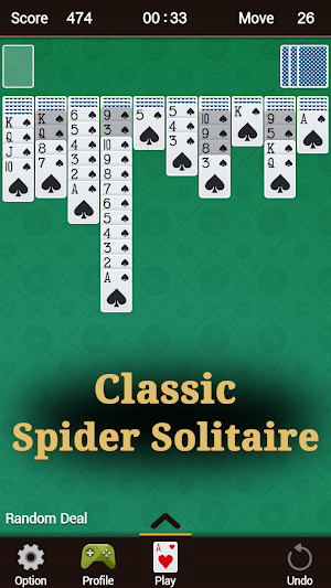 Spider Solitaire Screenshot 0
