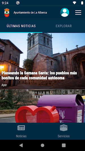 Ayuntamiento de La Alberca Screenshot 1