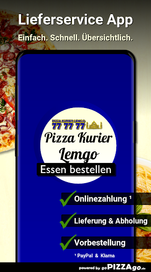 Pizza Kurier Lemgo Screenshot 0