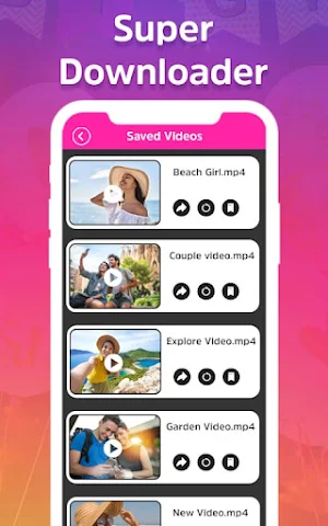 Video Downloader & Video Saver Screenshot 1