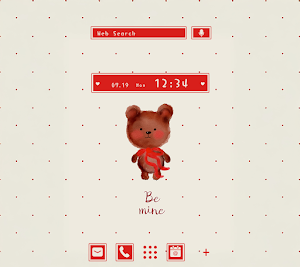 Bear Love Theme +HOME Screenshot 0