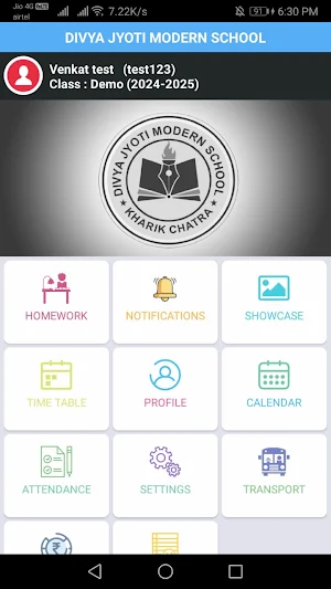 Divya Jyoti Modern School Screenshot 1